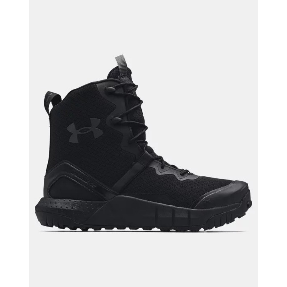 Under Armour Men's Micro G Valsetz 8" Tactical Boots Black Men's Size 10